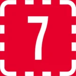Merkin väri vaihtelee tien numeron värin mukaisesti.