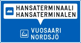 Merkillä osoitetaan viitoituskohteita, jotka ovat saavutettavissa seuraamalla merkin alaosassa esitettyä viitoituskohdetta, tiennumeroa tai liikennemerkkiä. Väreihin sovelletaan, mitä merkeistä F1–F3 säädetään.