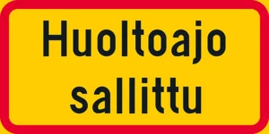 Lisäkilvellä osoitetaan, että liikennemerkistä ilmenevän kiellon estämättä on sallittu:
1) kiinteistön, sillä olevien rakennusten, tilojen ja laitteiden huoltoon tai vartiointiin liittyvä kuljetus silloin, kun se on välttämätöntä;
2) jakeluliikenne sekä sellaisten tavaroiden kuljetus, joiden kantamista ei niiden painon tai muun erityisen syyn takia ole kohtuullista edellyttää;
3) sellaisen henkilön kuljetus, jonka toiminta- tai liikkumiskyky tai kyky suunnistautua on iän, vamman tai sairauden takia taikka muusta syystä rajoittunut;
4) lasten kuljetus, jos yhdellä henkilöllä on valvottavanaan useampi kuin yksi alle seitsemän vuoden ikäinen lapsi;
5) asiakkaan noutaminen ja tuominen taksiliikenteessä olevalla ajoneuvolla;
6) ajoneuvon kuljettaminen, jos siinä on liikkumisesteisen pysäköintitunnus; tai
7) ajoneuvon kuljettaminen, jos siinä on kotihoidon pysäköintitunnus.